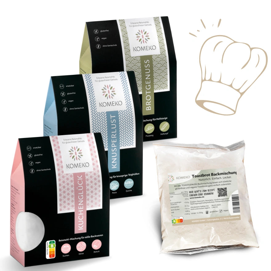 Coffret découverte farines KOMEKO
