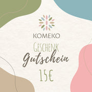 KOMEKO Geschenkgutschein