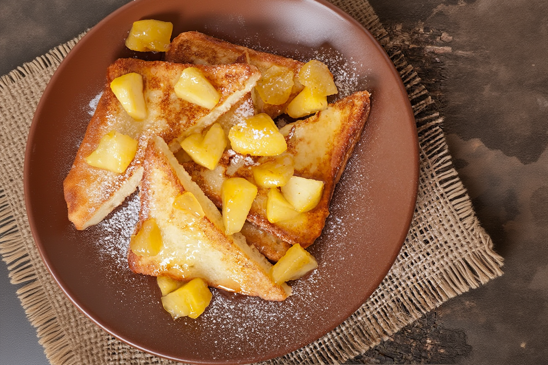 Apfel-Zimt French Toasts