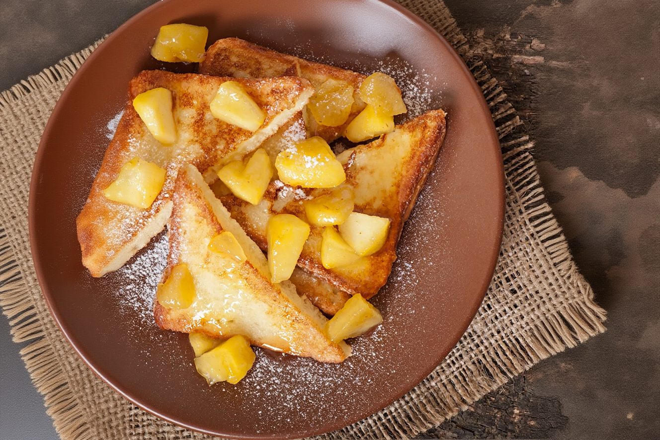 Apfel-Zimt French Toasts