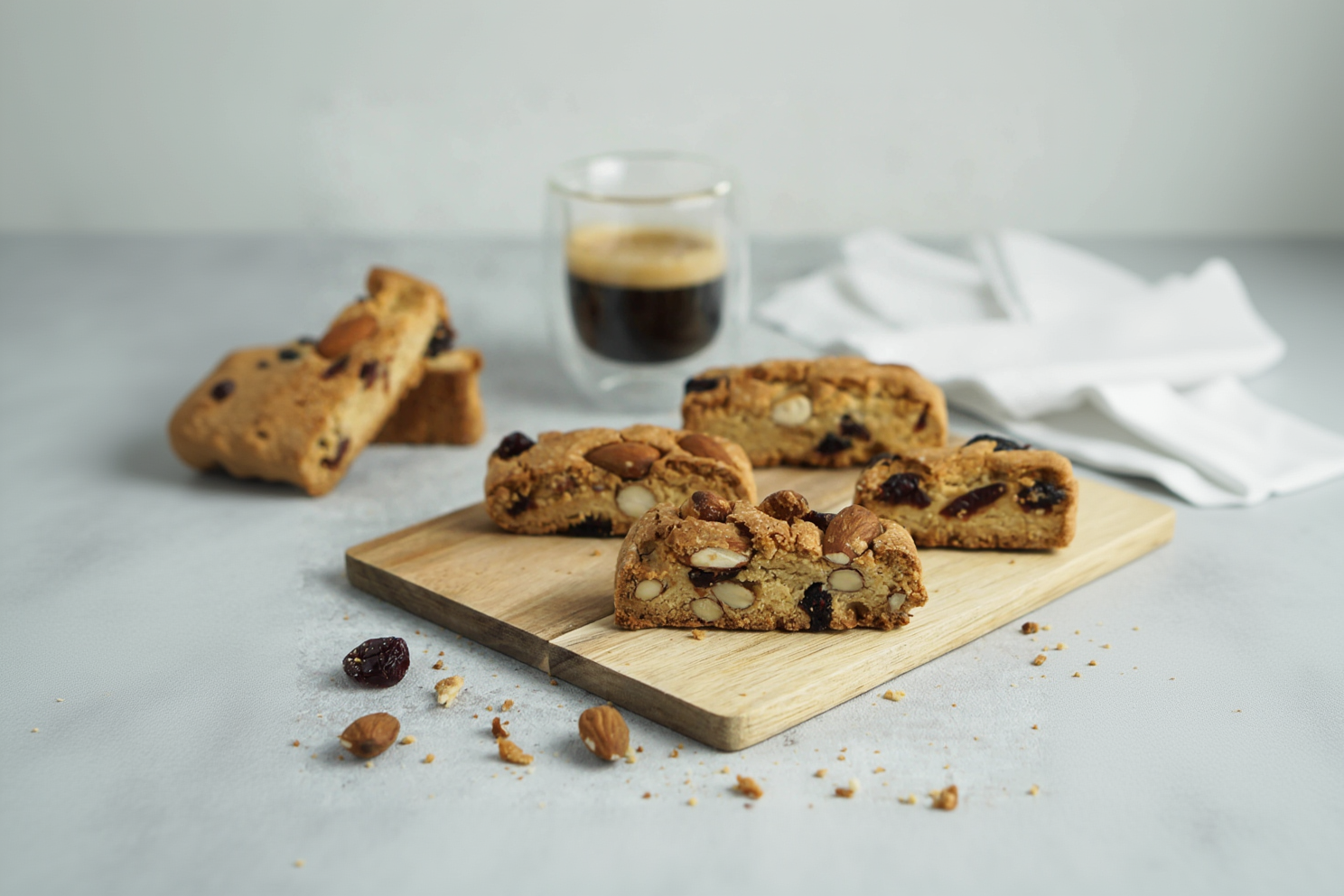 Cantuccini mit Cranberries