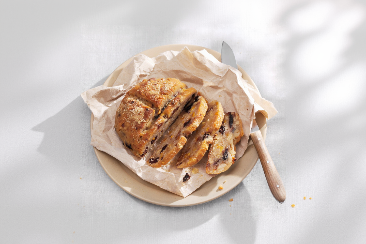 Exotisches Früchtebrot
