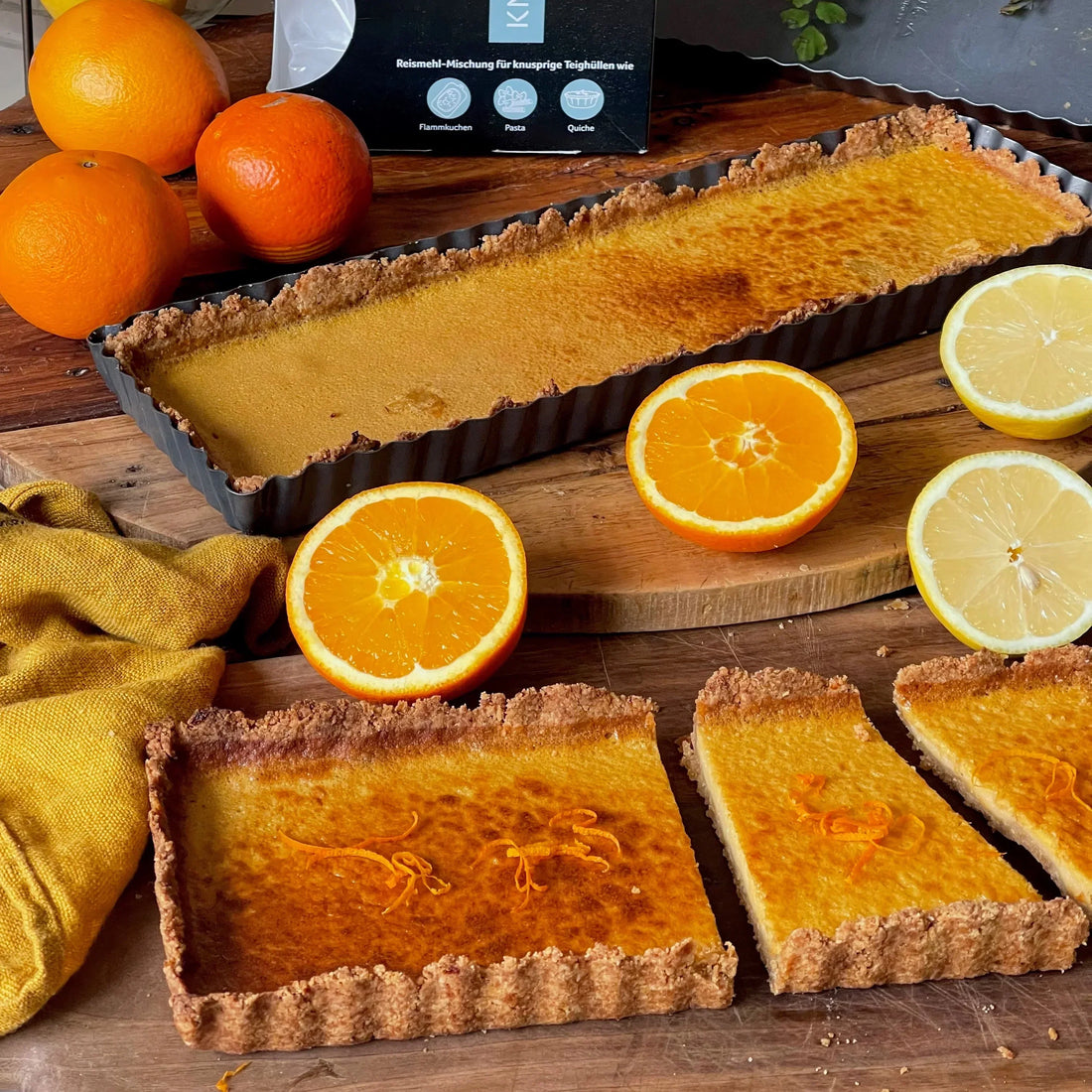 Orangen Tarte