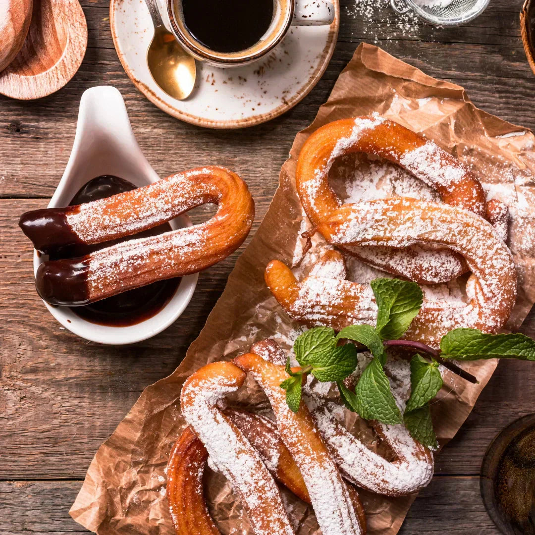 Schokoladen-Orangen Churros