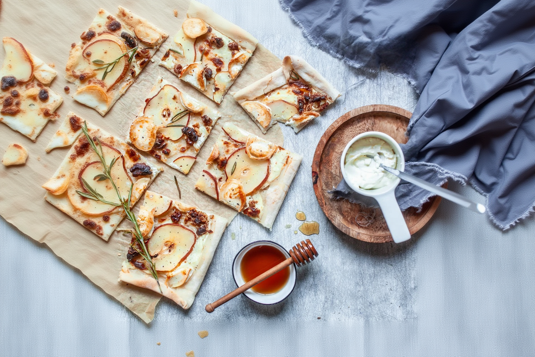Süßer Flammkuchen