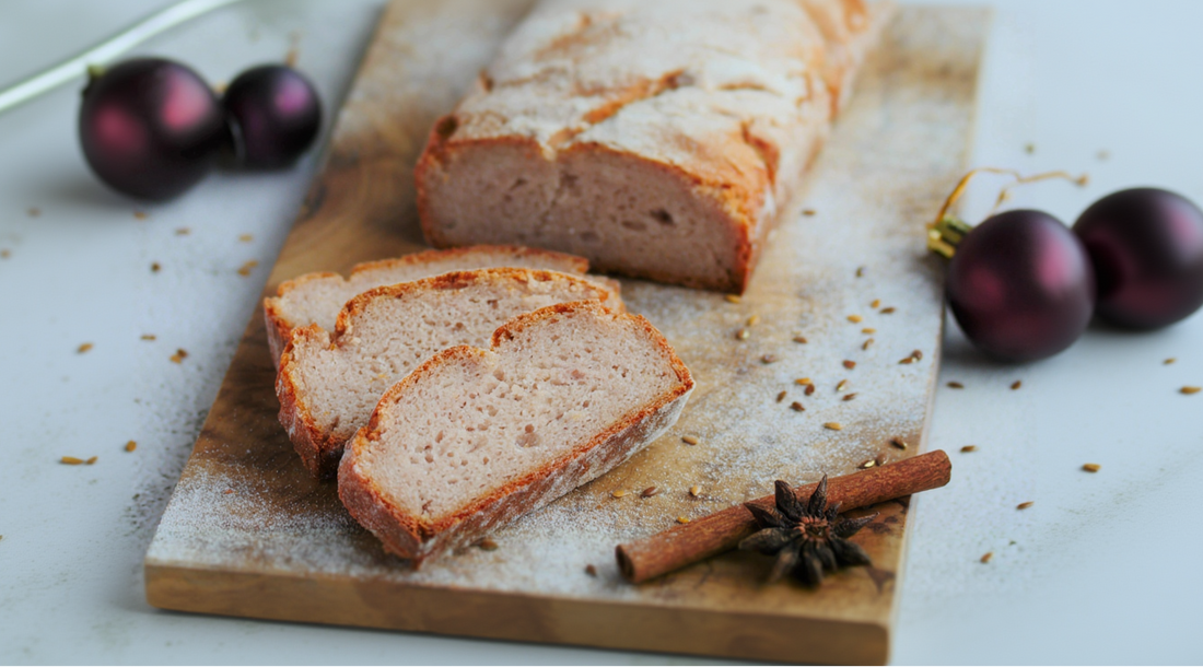 Festliches Weinbrot