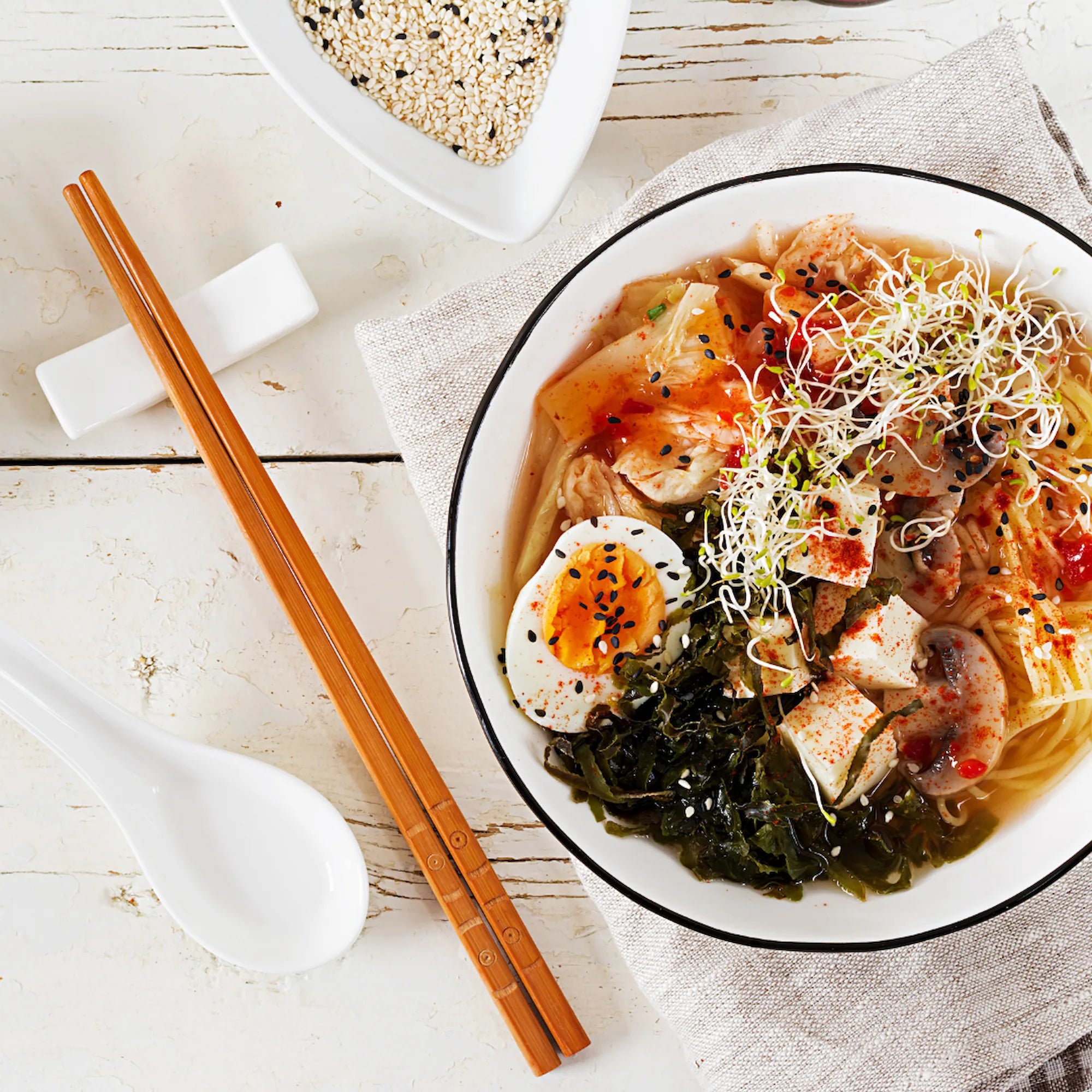 Kimchi-Ramenbowl