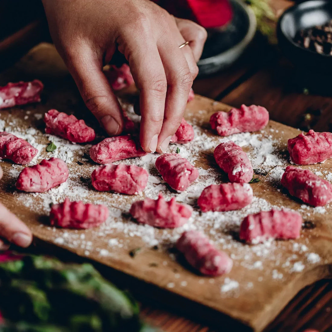 Rote Bete Gnocchi
