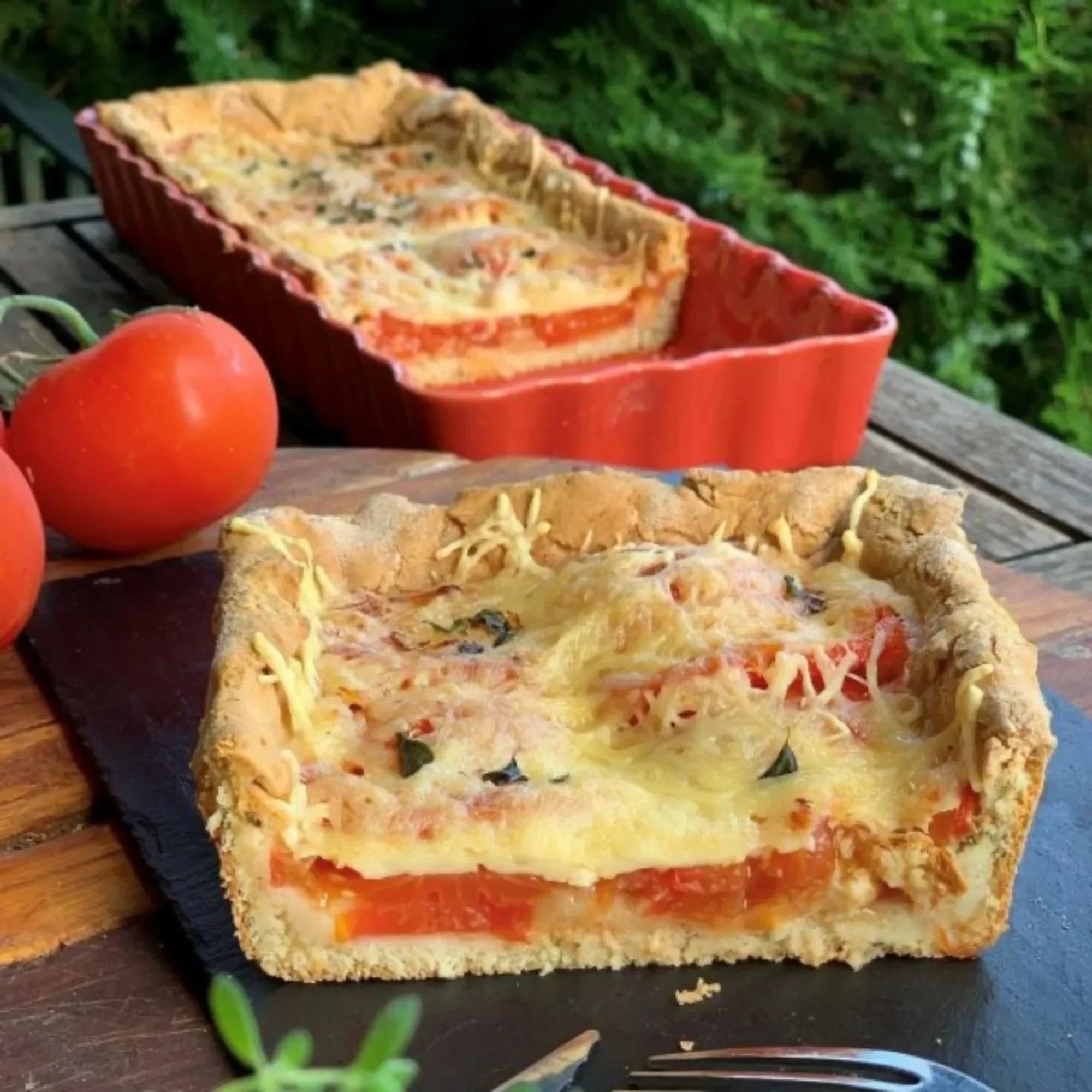 Tomaten Oregano-Quiche