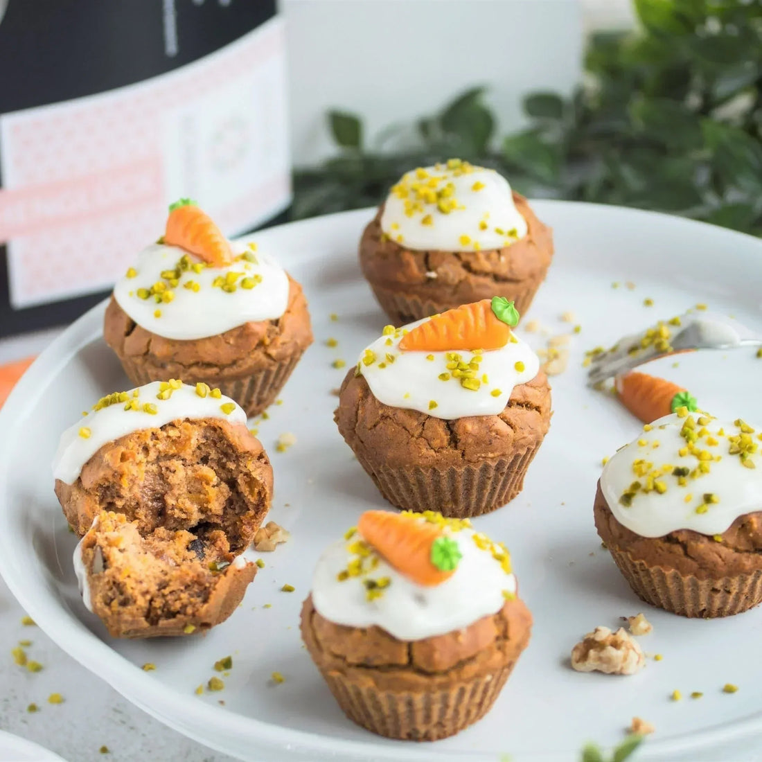 Vegane „Carrot Cake“ Muffins