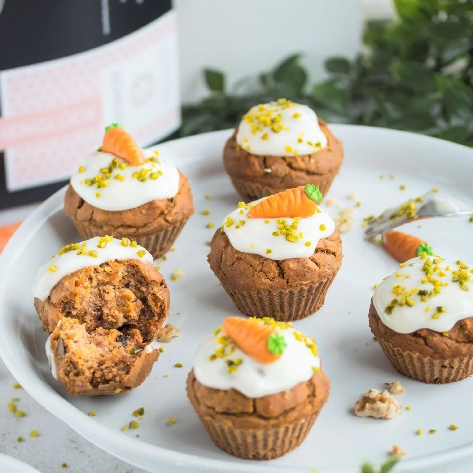 Vegane „Carrot Cake“ Muffins