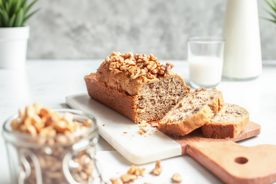 Walnuss Banana Bread