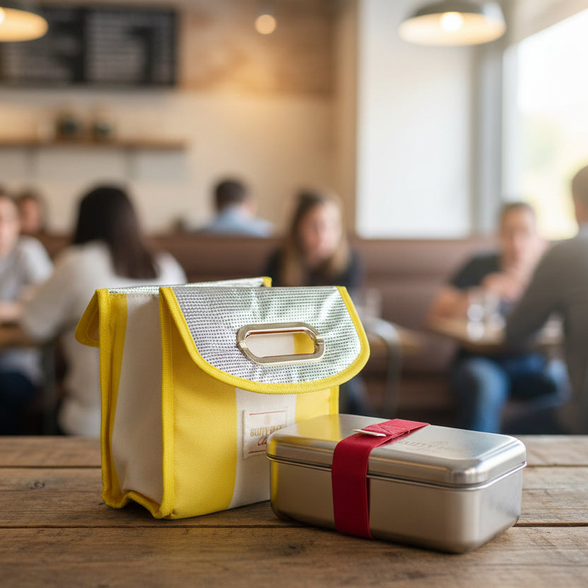 Edelstahl Lunchbox 900 ml - Gluty-Free Club