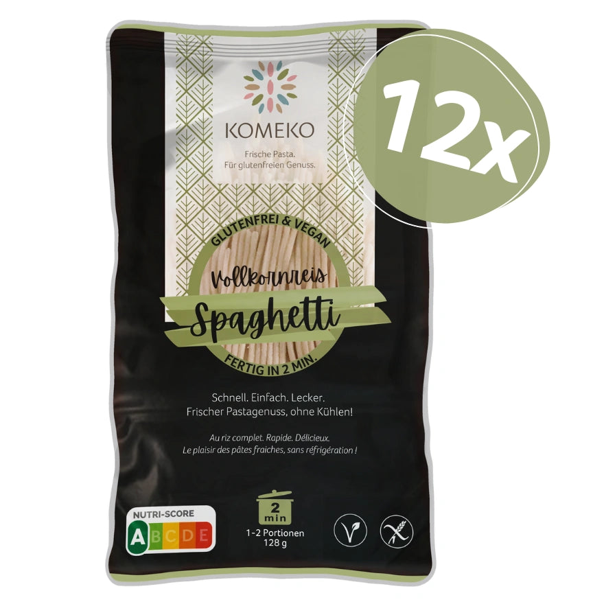KOMEKO Vollkornreis Spaghetti